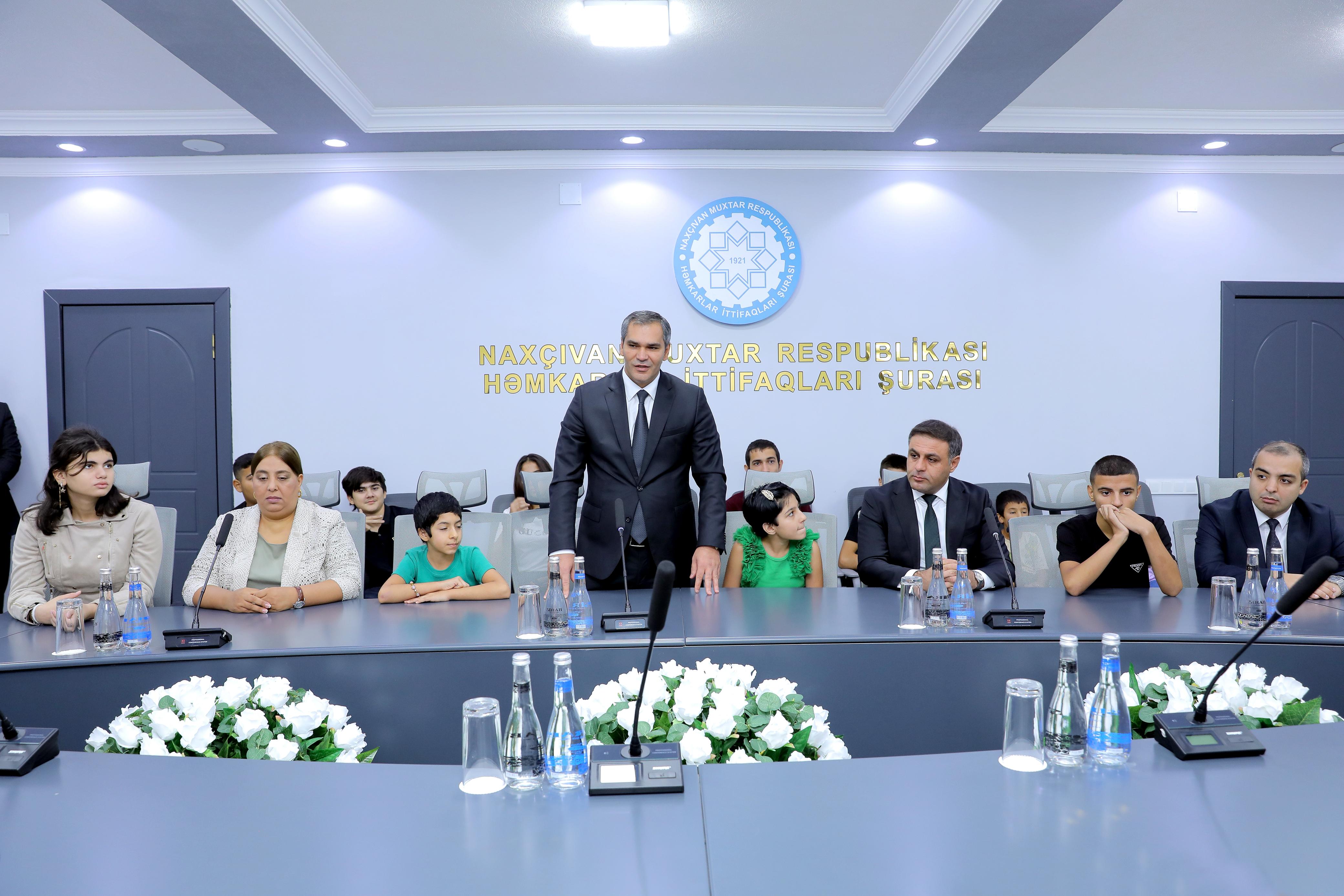 Naxçıvanda sosial qayğıya ehtiyacı olan uşaqları sevindirən layihə