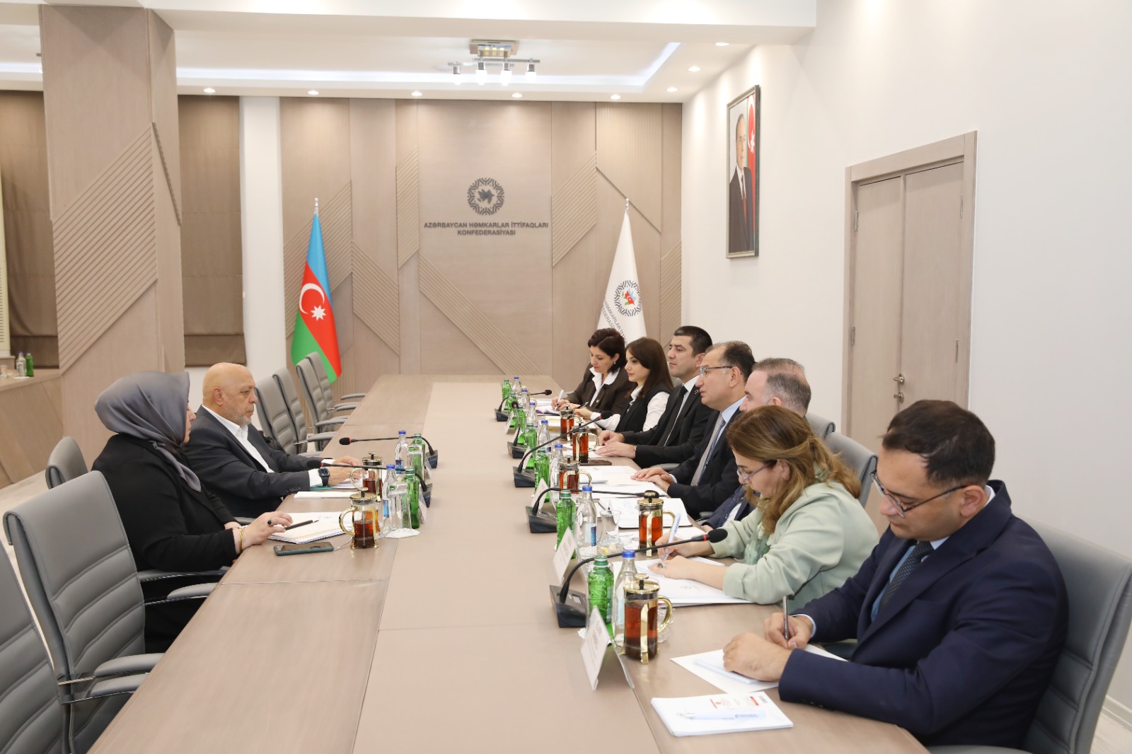 Azərbaycan və Türkiyənin həmkarlar ittifaqları arasında münasibətlər genişlənir