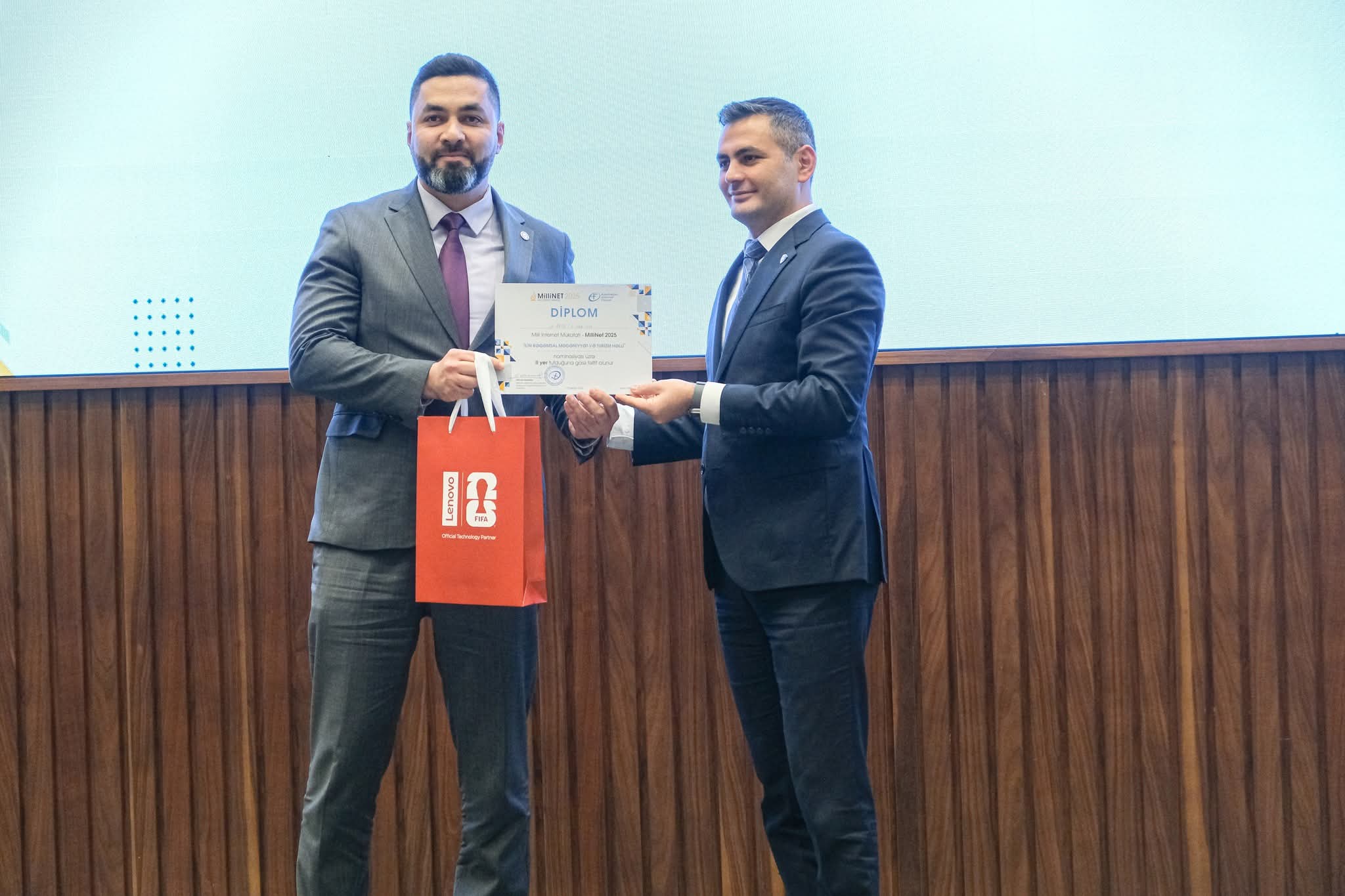 e-AHİK Elektron Rezervasiya Platforması “MilliNet 2025”də ikinci yerə layiq görülüb
