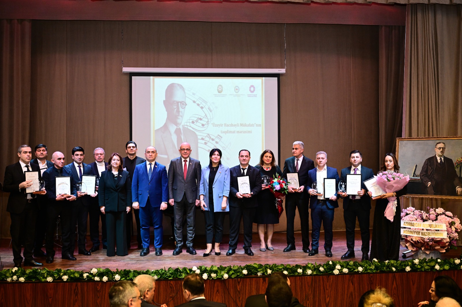 “Üzeyir Hacıbəyli Mükafatı” müsabiqəsinin qalibləri mükafatlandırılıb