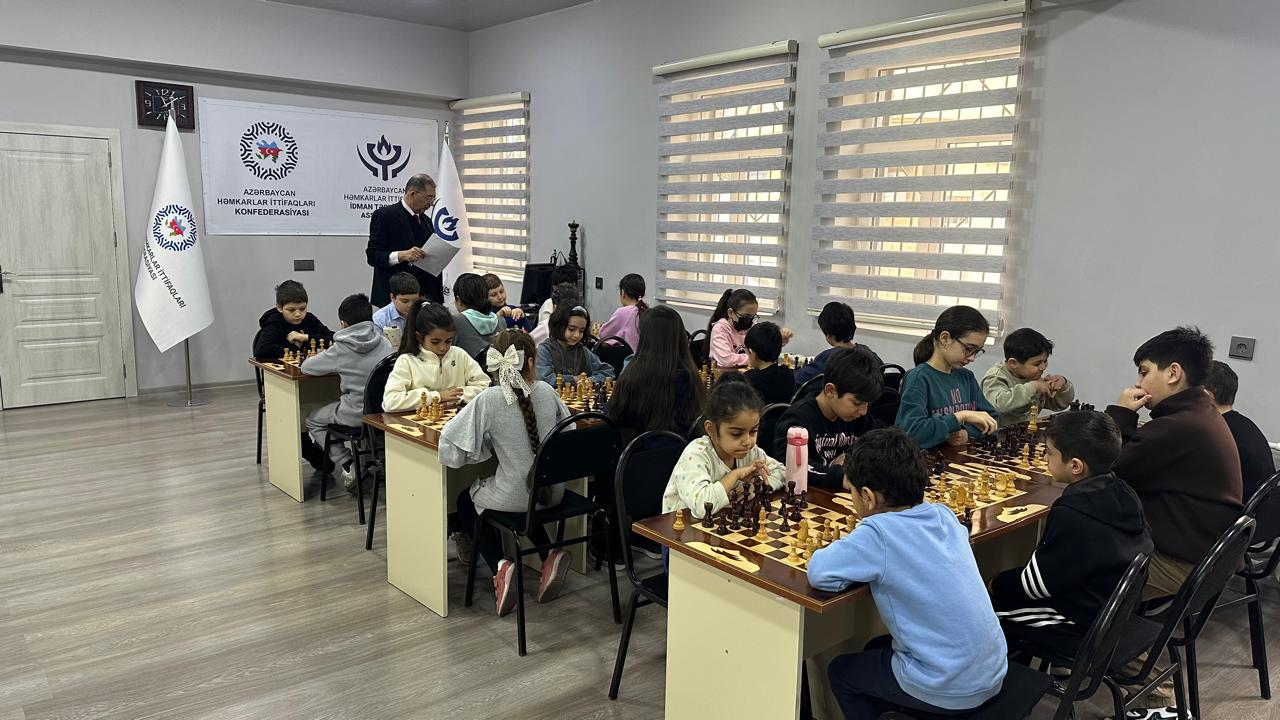 Uşaqlar arasında şahmat üzrə təsnifat turniri başa çatıb