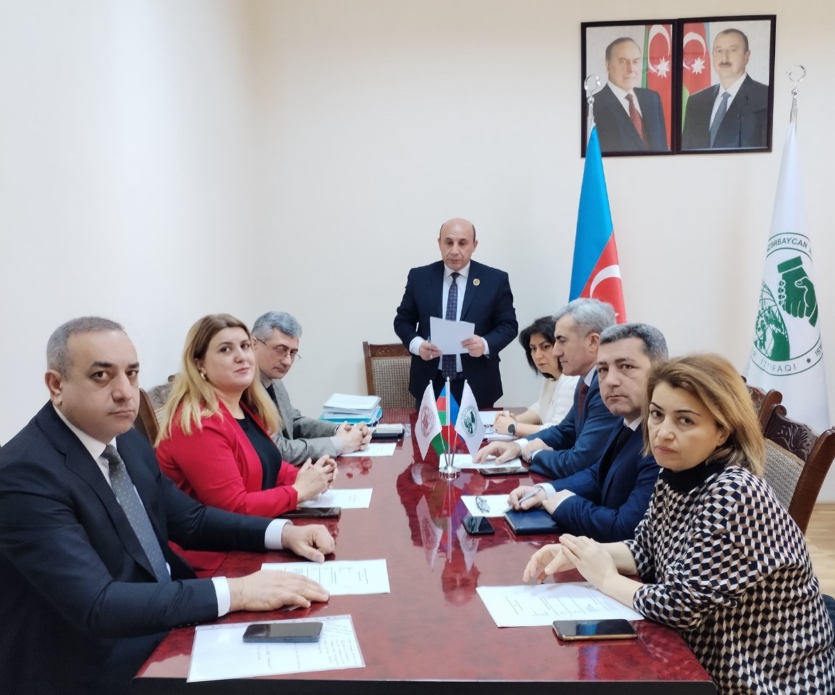 AHİK üzvü AMEA Azad Həmkarlar İttifaqı Rəyasət Heyətinin növbəti iclası keçirilib