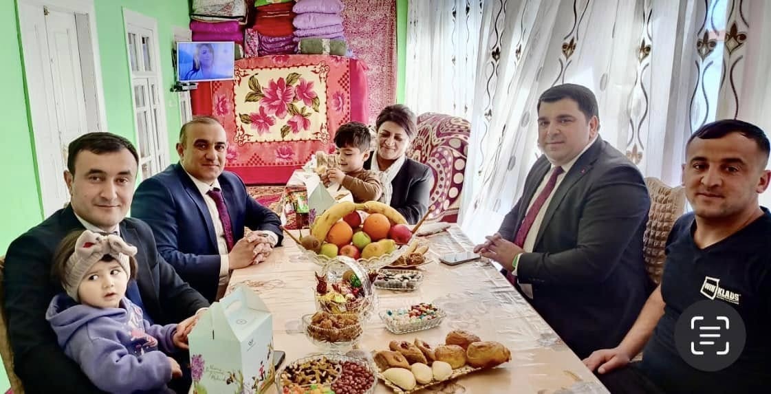 Şəhid və qazi ailələri ziyarət olunub