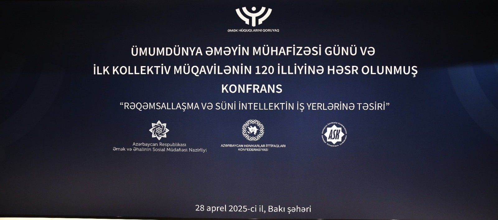 “Rəqəmsallaşma və süni intellektin iş yerlərinə təsiri” mövzusunda konfrans keçirilib