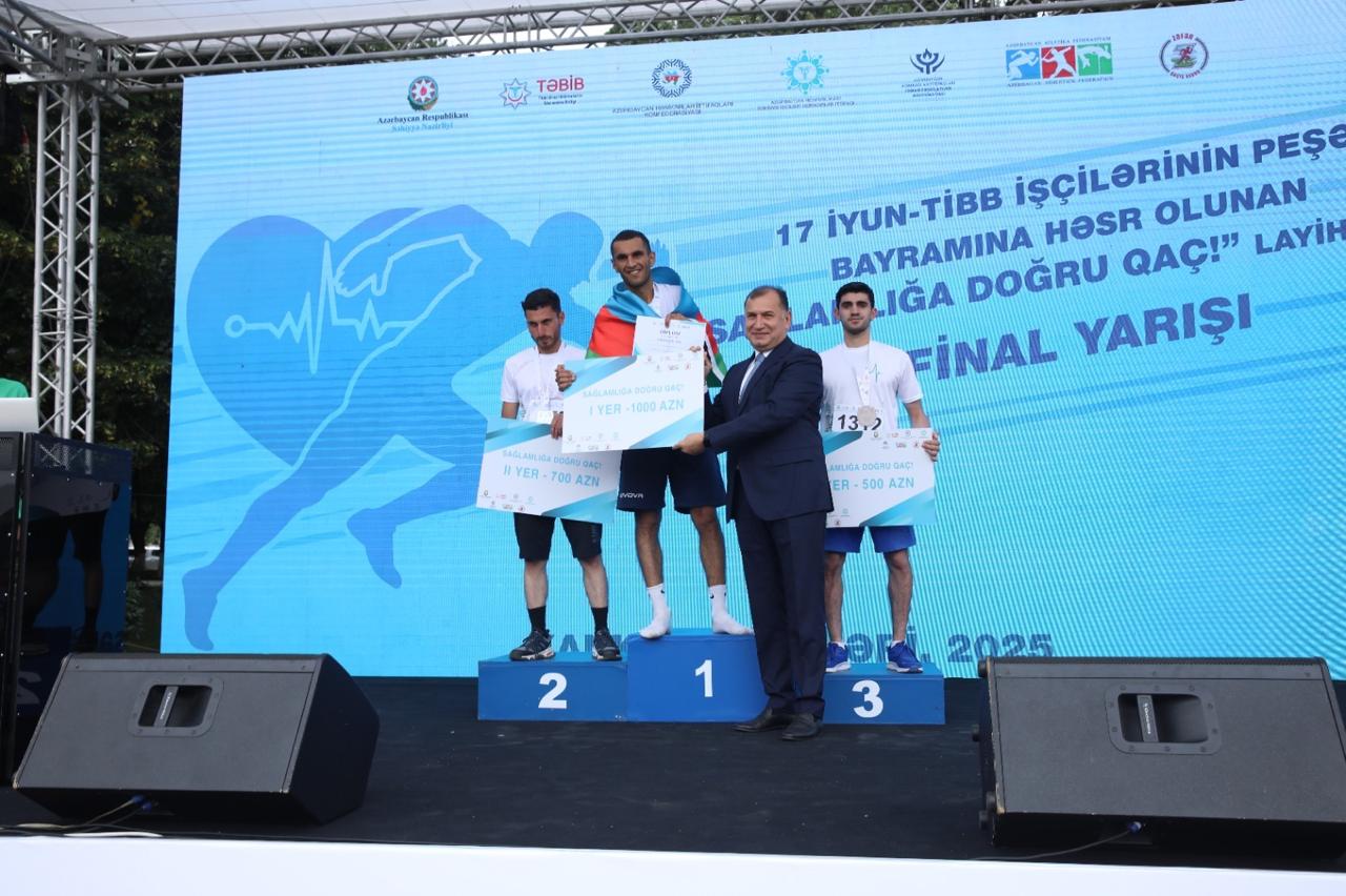 Xankəndidə “Sağlamlığa doğru qaç!” layihəsinin final mərhələsi keçirilib