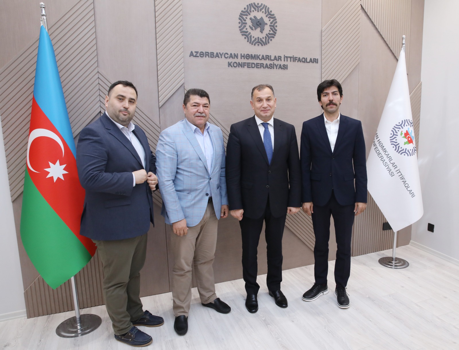 Konfederasiyada Türk Metal Həmkarlar İttifaqının nümayəndə heyəti ilə görüş keçirilib