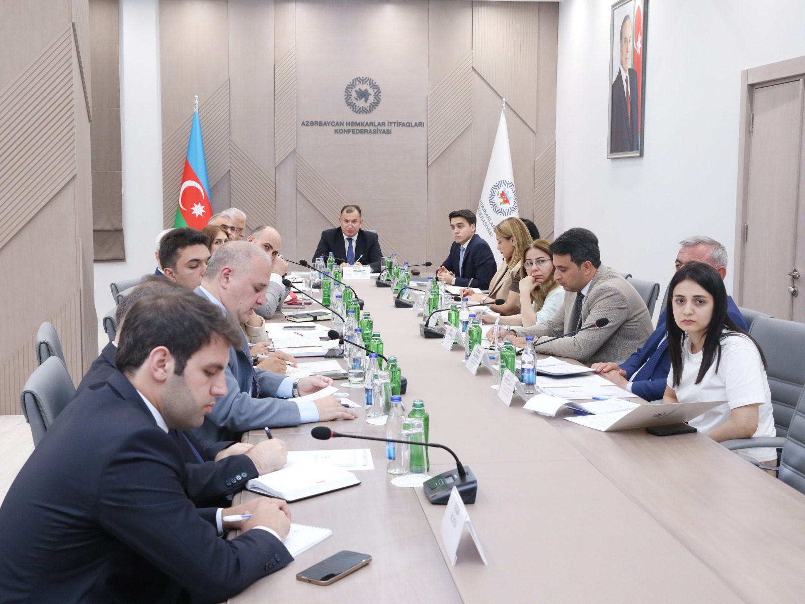 Konfederasiyada Polşa Həmkarlar İttifaqları nümayəndələri ilə onlayn görüş keçirilib